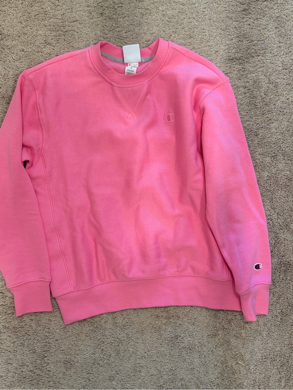 Champion Pink Crewneck Sweatshirt